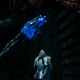 Is that a Transformer as Merlin? With Arthur? Is this the whole Arthur will return myth? (Transformers: The Last Knight, Paramount)